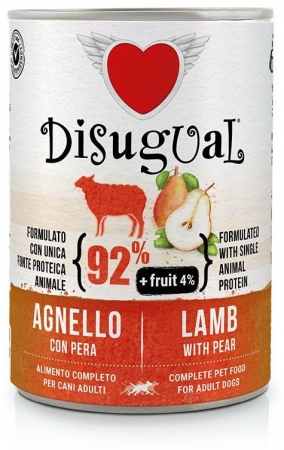 Disugual Fruit Dog Single Protein Jehněčí maso + Hruška