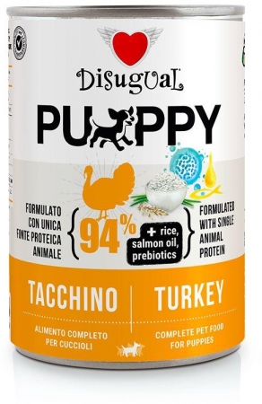 Disugual Dog Single Protein štěněcí + Krůtí maso - Hmotnost: 400g
